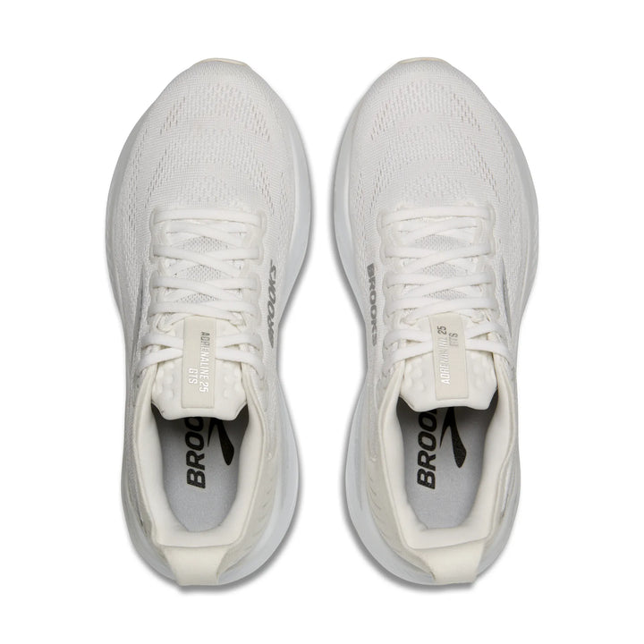 brooks adrenaline gts 25 women's | white white silver