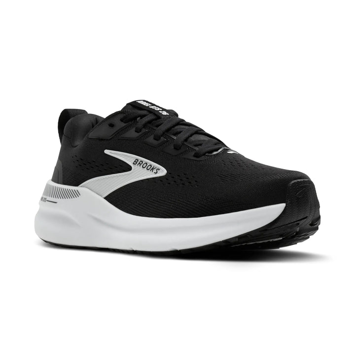 brooks ariel gts 26 extra wide women's | black grey white