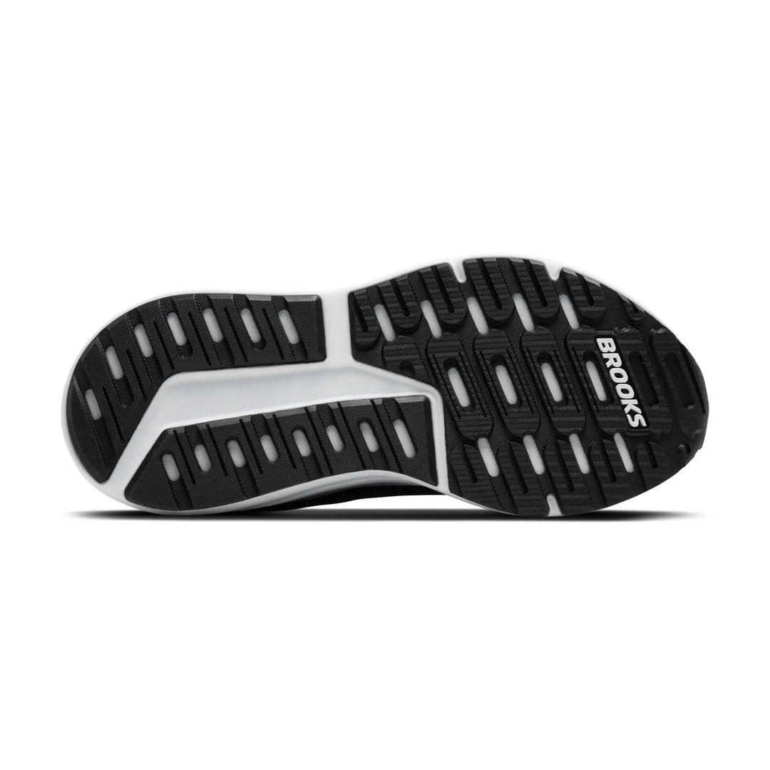 brooks ariel gts 26 extra wide women's | black grey white