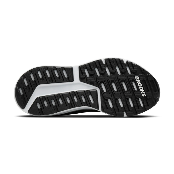 brooks ariel gts 26 extra wide women's | black grey white