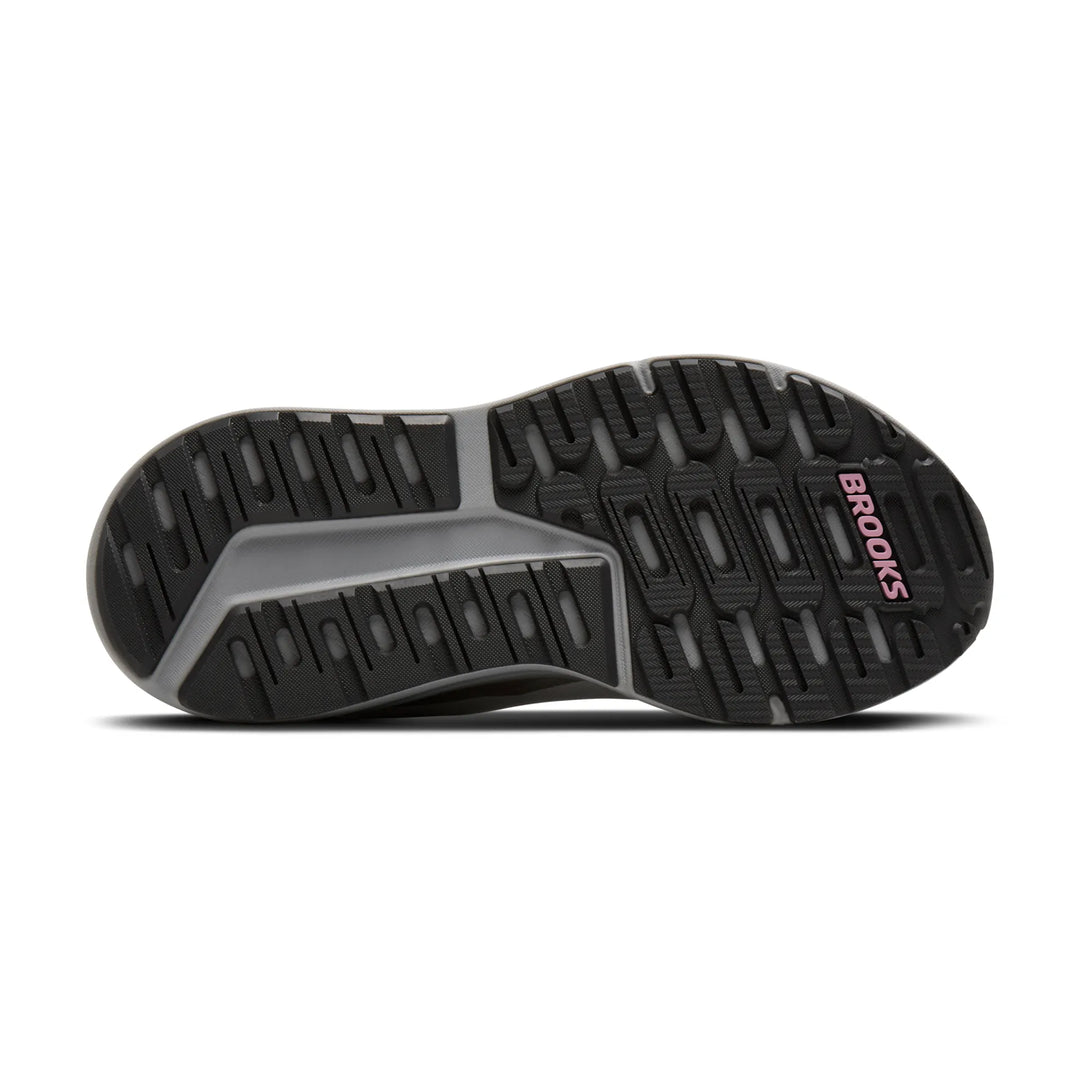 brooks ariel gts 26 wide women's | oyster mushroom alloy pink
