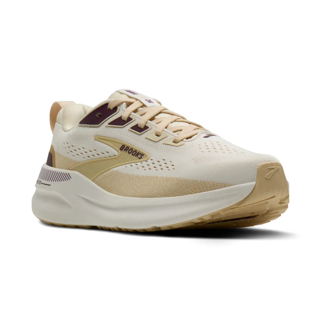 brooks ariel gts 26 wide women's | coconut sand potent purple