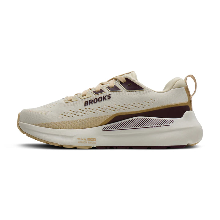 brooks ariel gts 26 wide women's | coconut sand potent purple