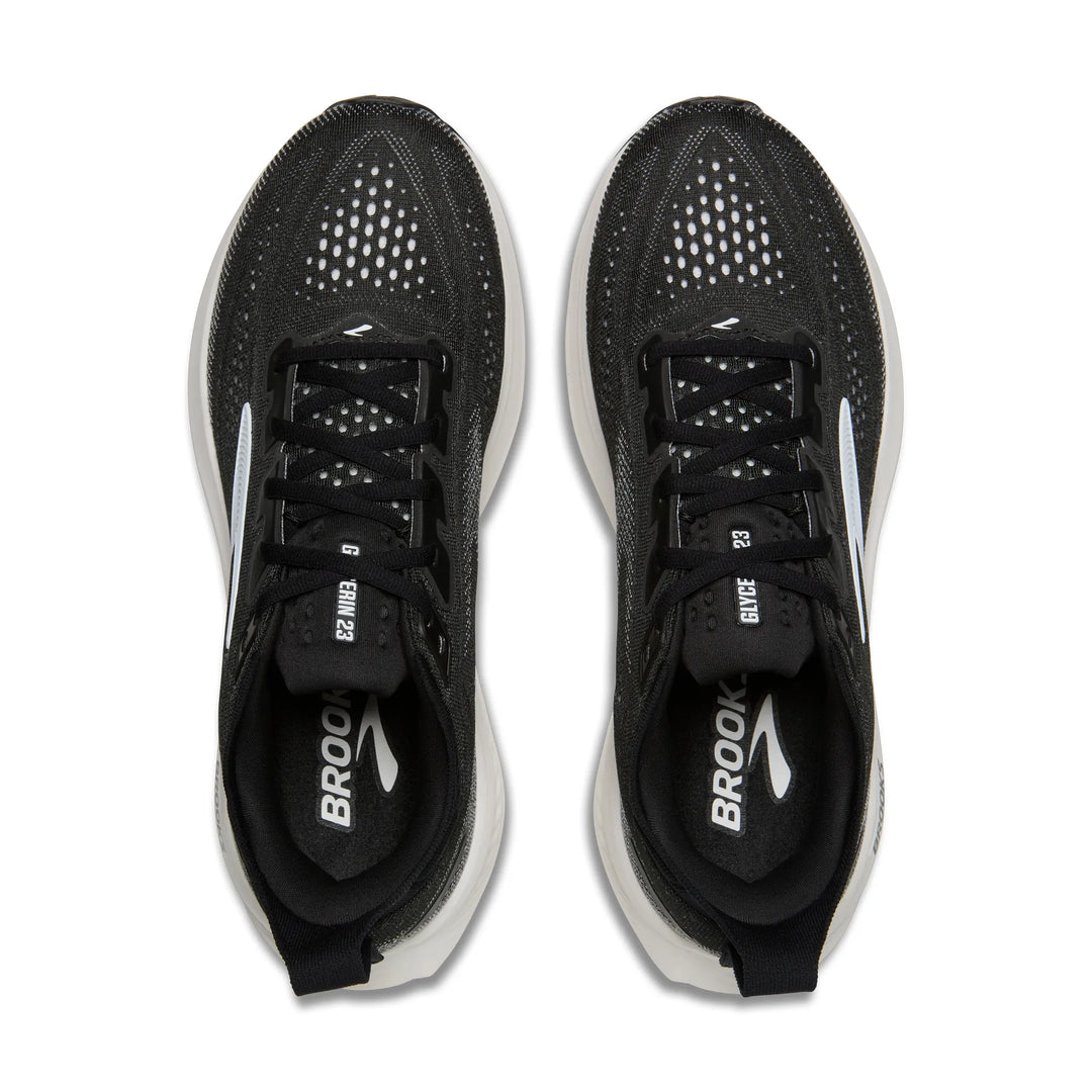 brooks glycerin 23 women's | black/grey/white