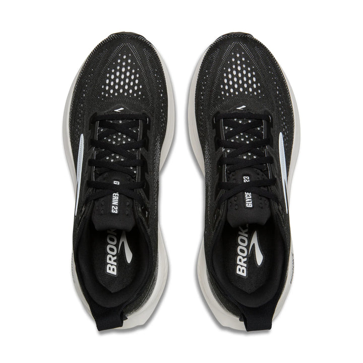 brooks glycerin 23 women's | black/grey/white