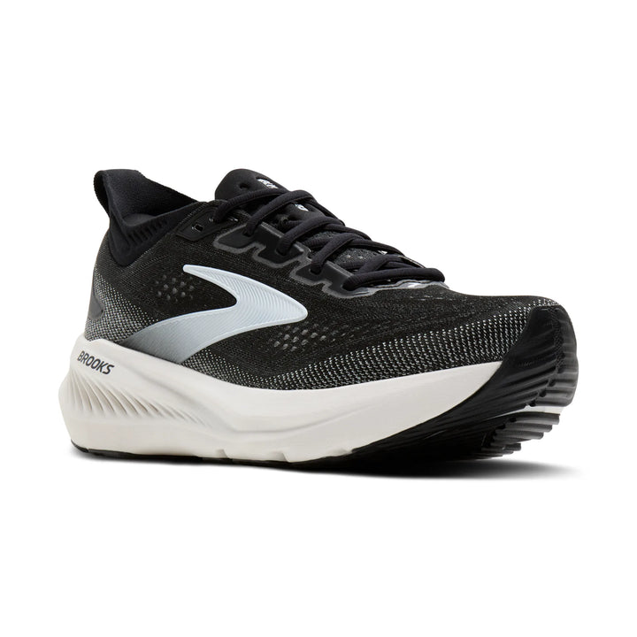 brooks glycerin 23 wide women's | black grey white
