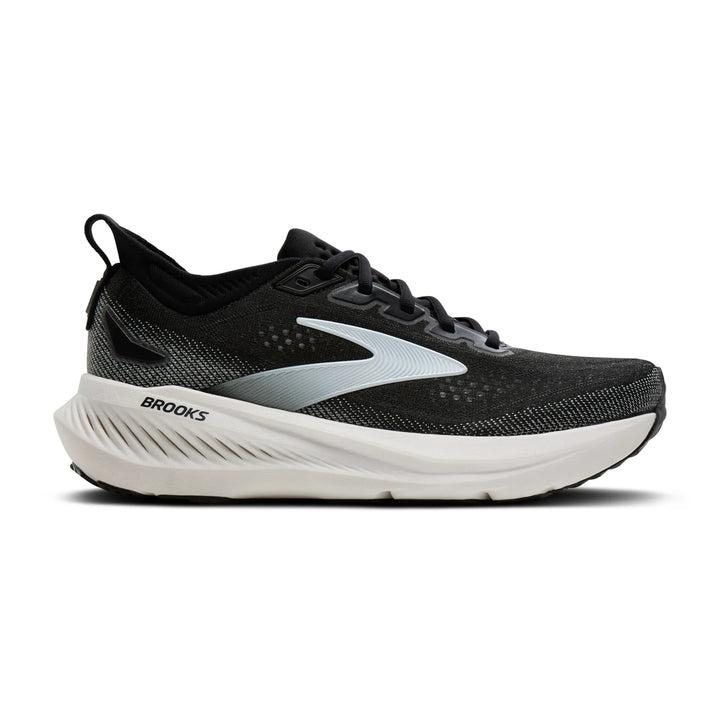 brooks glycerin 23 wide women's | black grey white