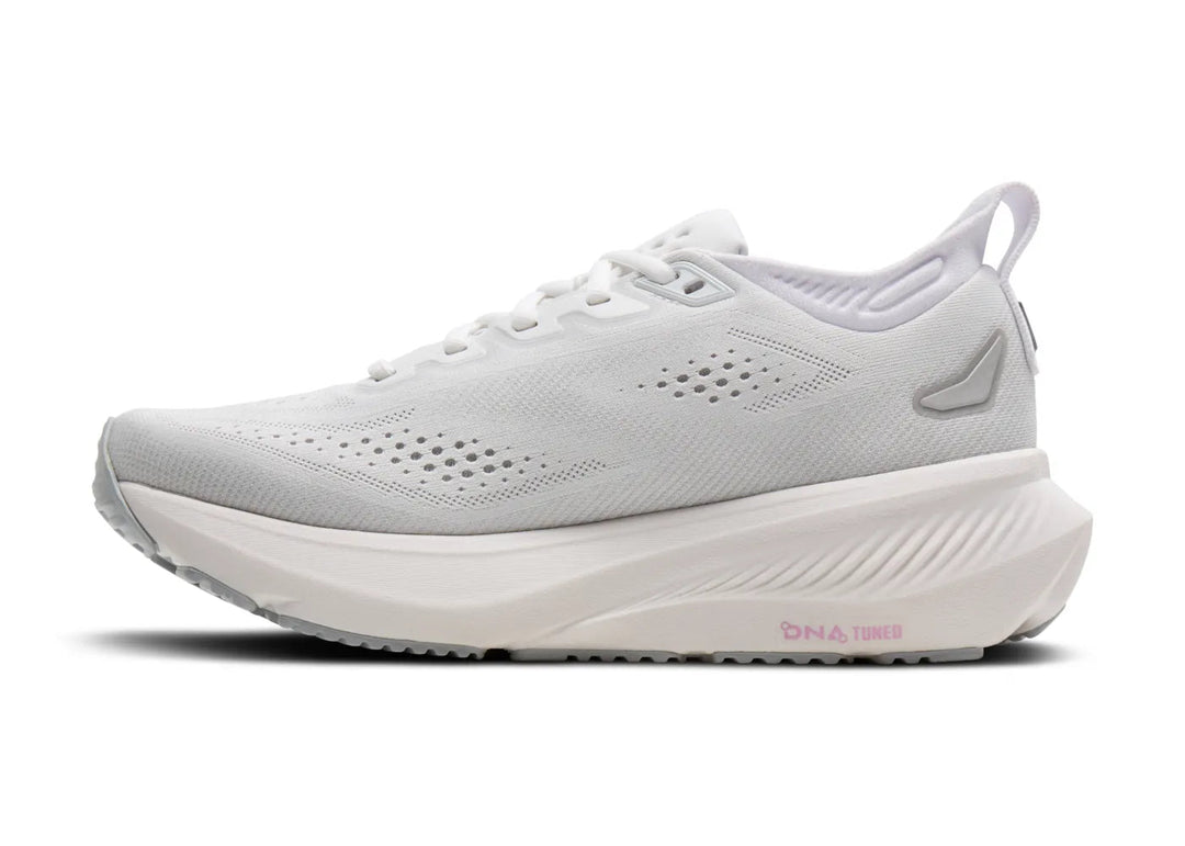 brooks glycerin 23 women's | white harbor mist metallic