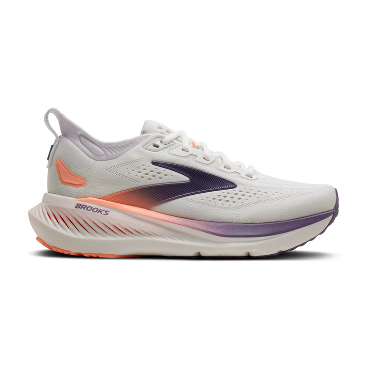 brooks glycerin 23 women's | white mulled grape clear