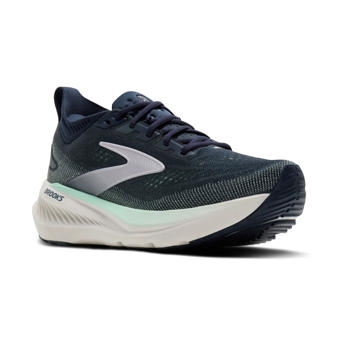 brooks glycerin 23 extra wide women's | spellbound yucca pink