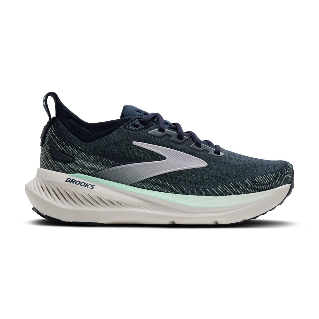brooks glycerin 23 extra wide women's | spellbound yucca pink