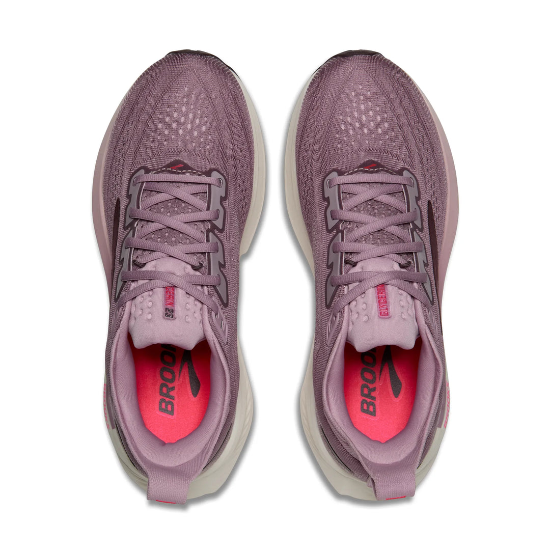 brooks glycerin 23 women's | elderberry peppercorn clear