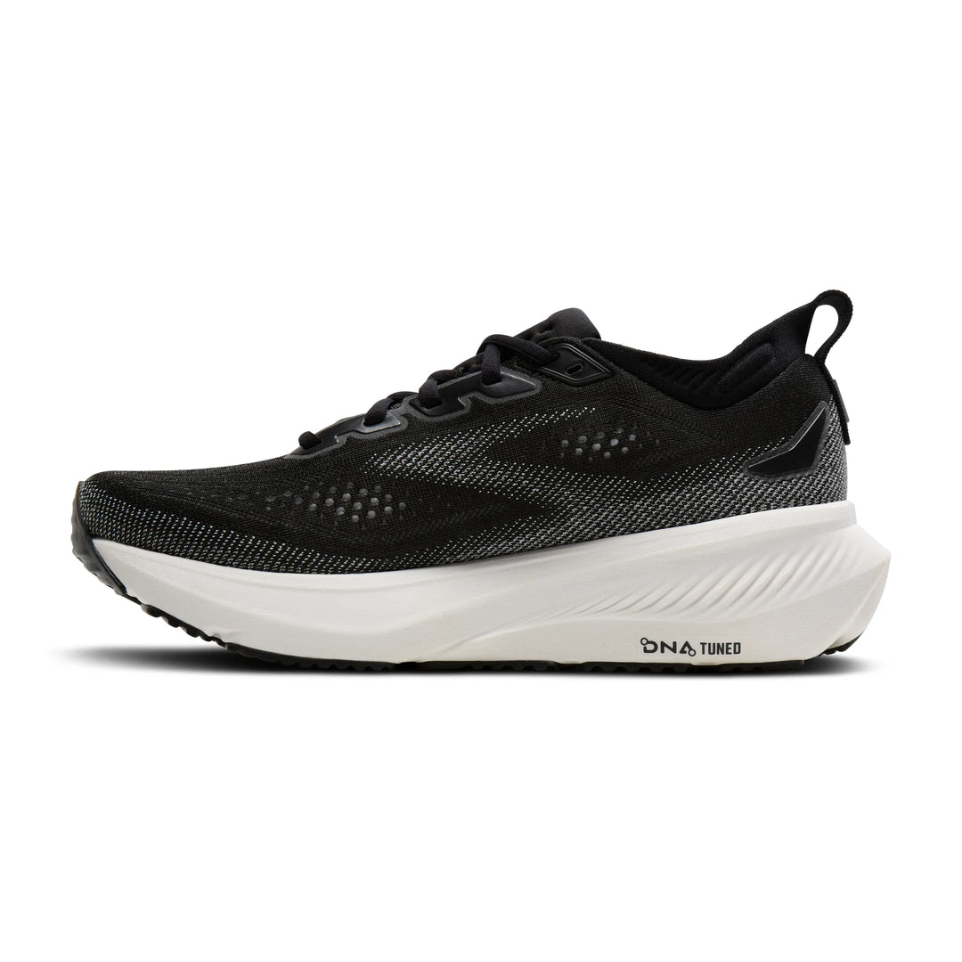 brooks glycerin gts 23 women's | black/grey/white