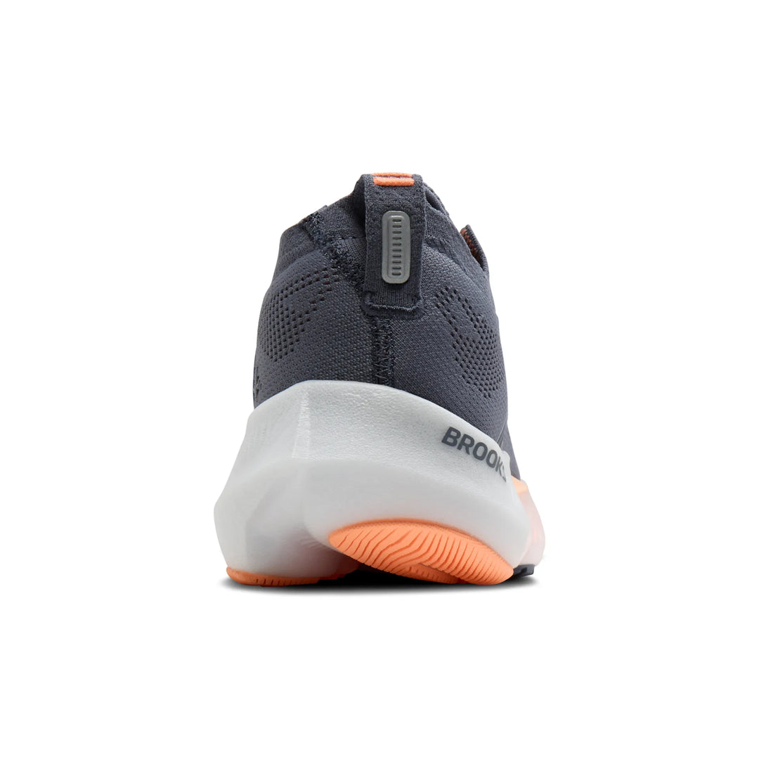 brooks glycerin flex women's | grey peach orange