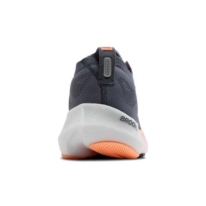 brooks glycerin flex women's | grey peach orange