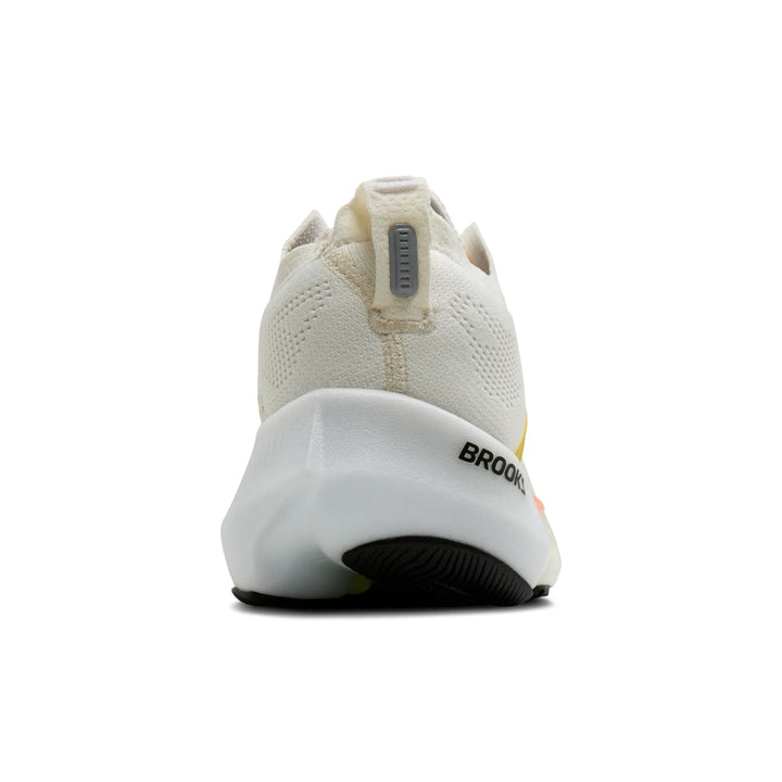 brooks glycerin flex women's | white peach nightlife