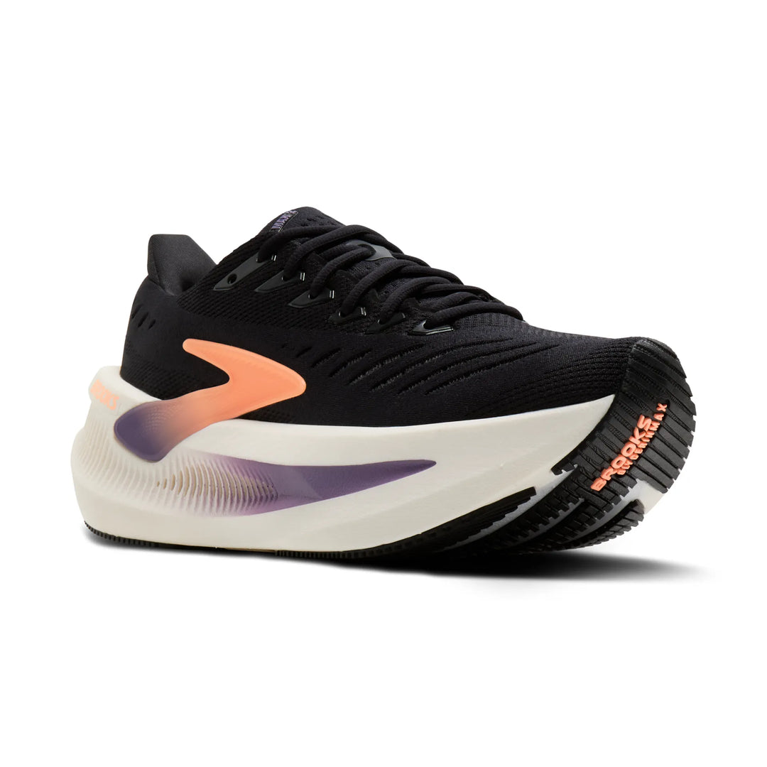 brooks glycerin max 2 women's | black peach clear