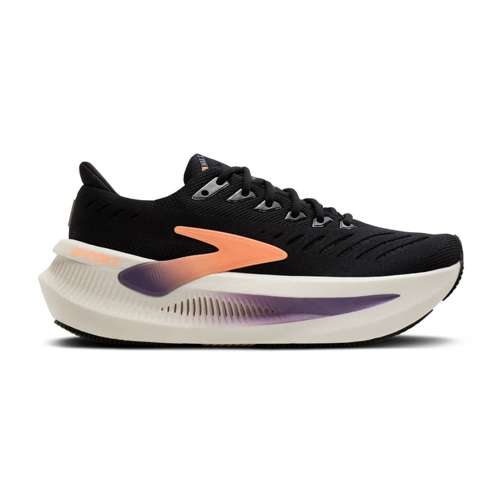 brooks glycerin max 2 women's | black peach clear