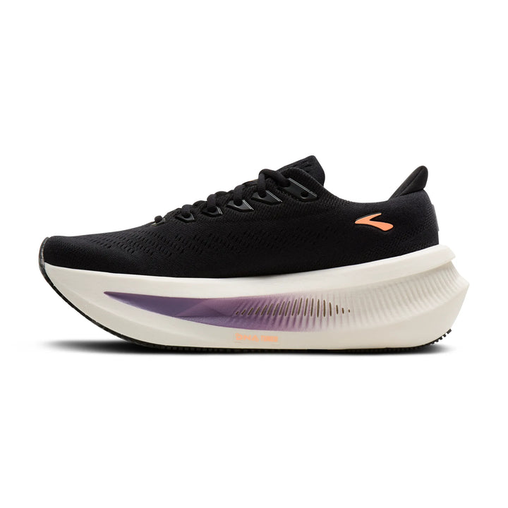 brooks glycerin max 2 women's | black peach clear