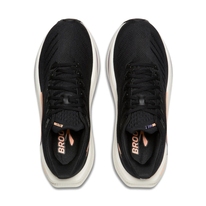 brooks glycerin max 2 women's | black peach clear