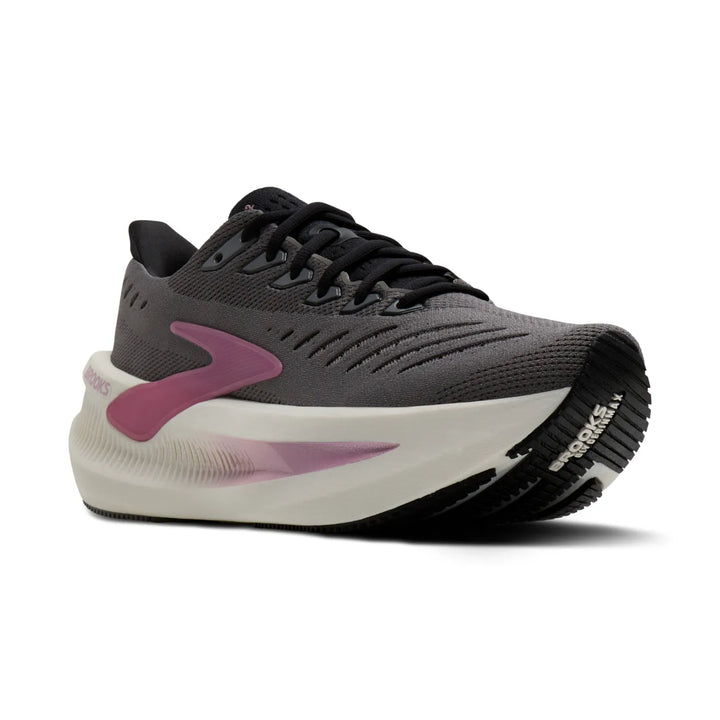 brooks glycerin max 2 women's | grey / coconut / metallic
