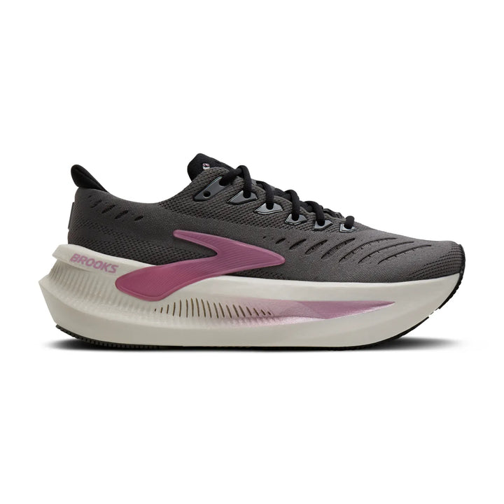 brooks glycerin max 2 women's | grey / coconut / metallic