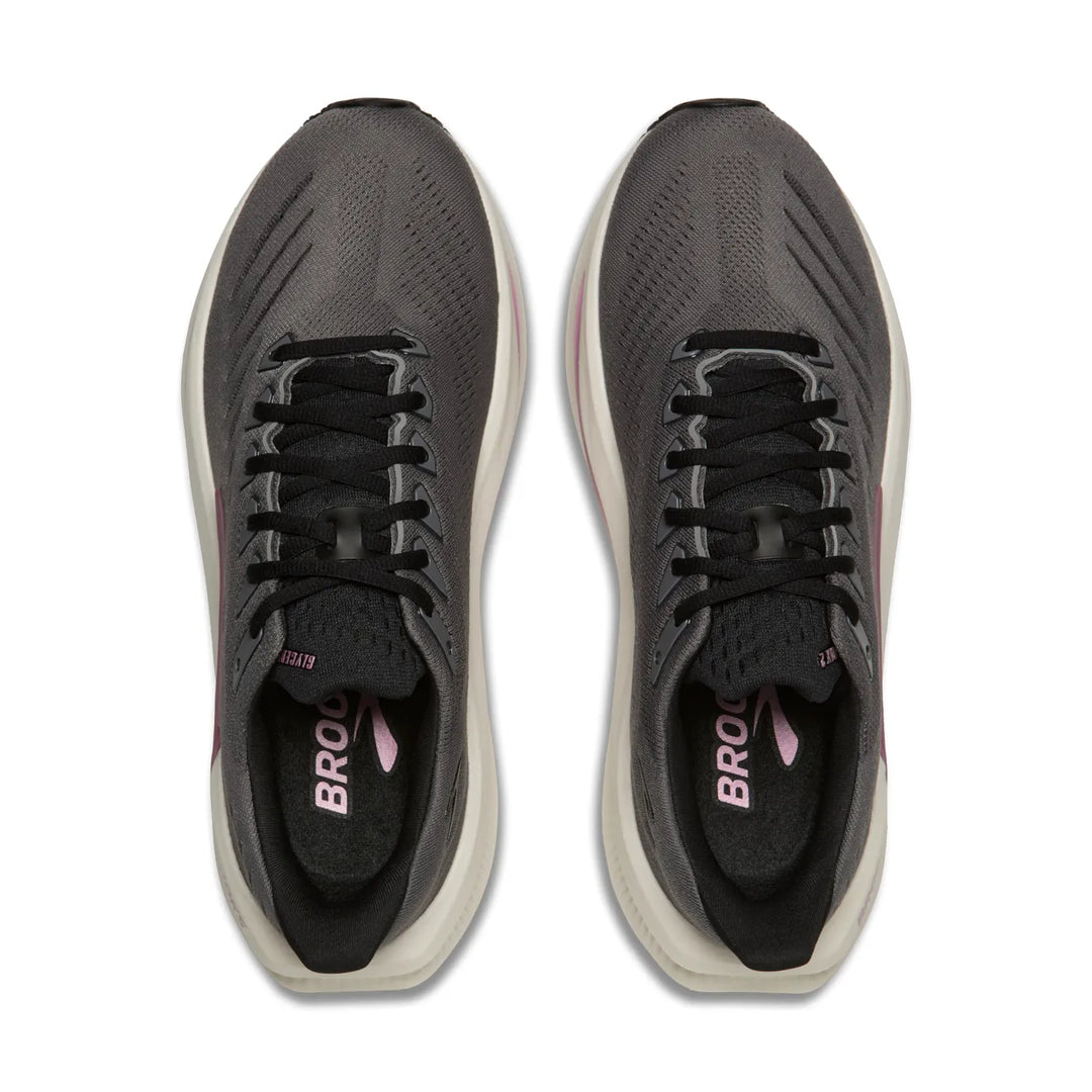 brooks glycerin max 2 women's | grey / coconut / metallic