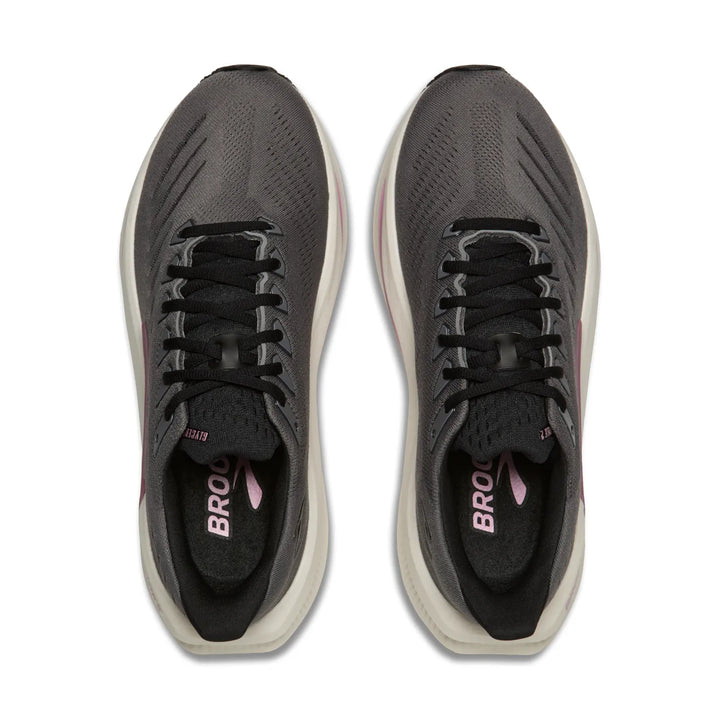 brooks glycerin max 2 women's | grey / coconut / metallic