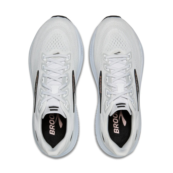 brooks ghost 18 women's | white black rose gold