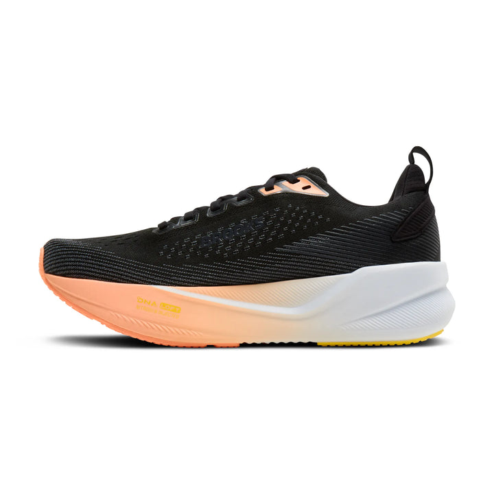 brooks ghost max 4 women's | black folkstone cyber peach