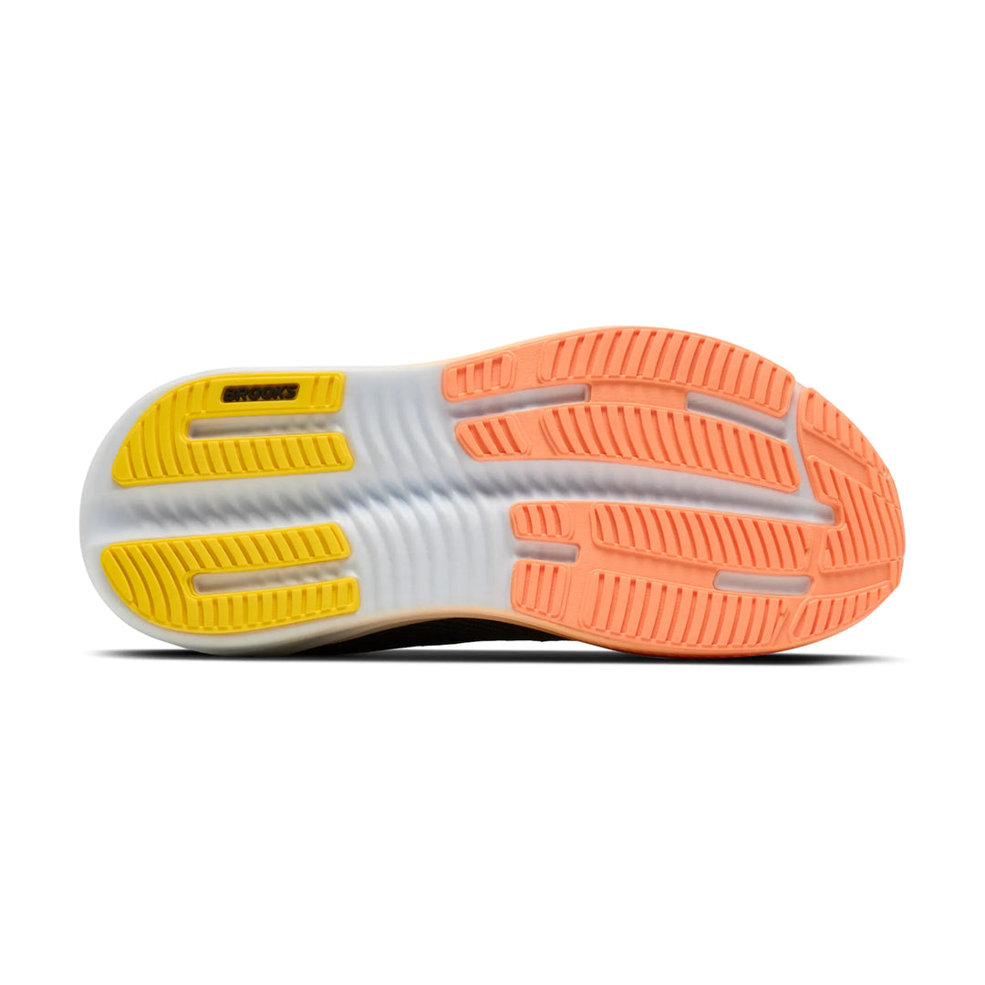 brooks ghost max 4 women's | black folkstone cyber peach