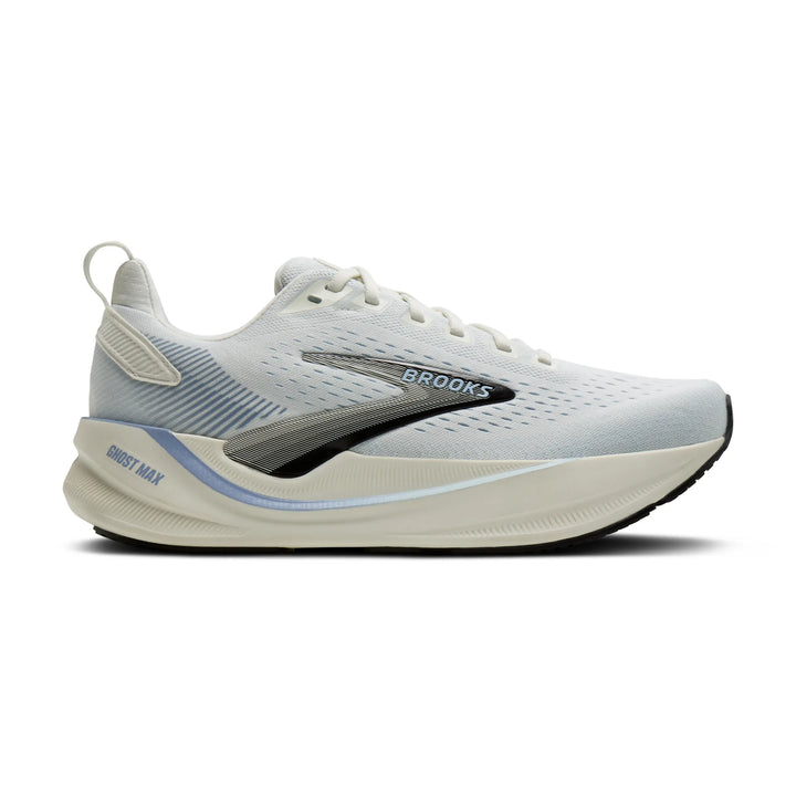 brooks ghost max 4 women's | grey nantucket rain washed