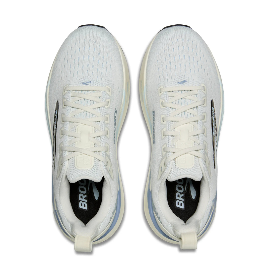 brooks ghost max 4 women's | grey nantucket rain washed
