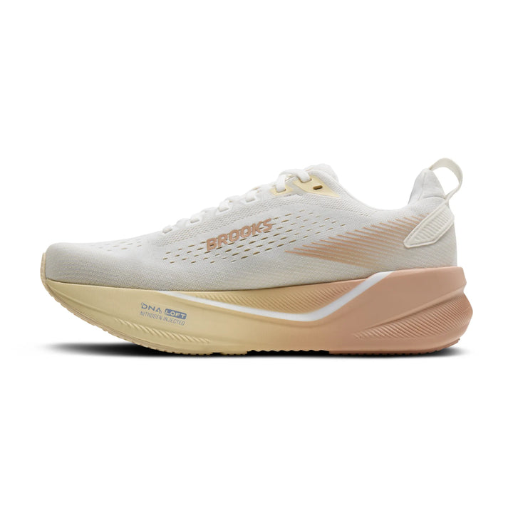 brooks ghost max 4 wide women's | white rose rutabaga