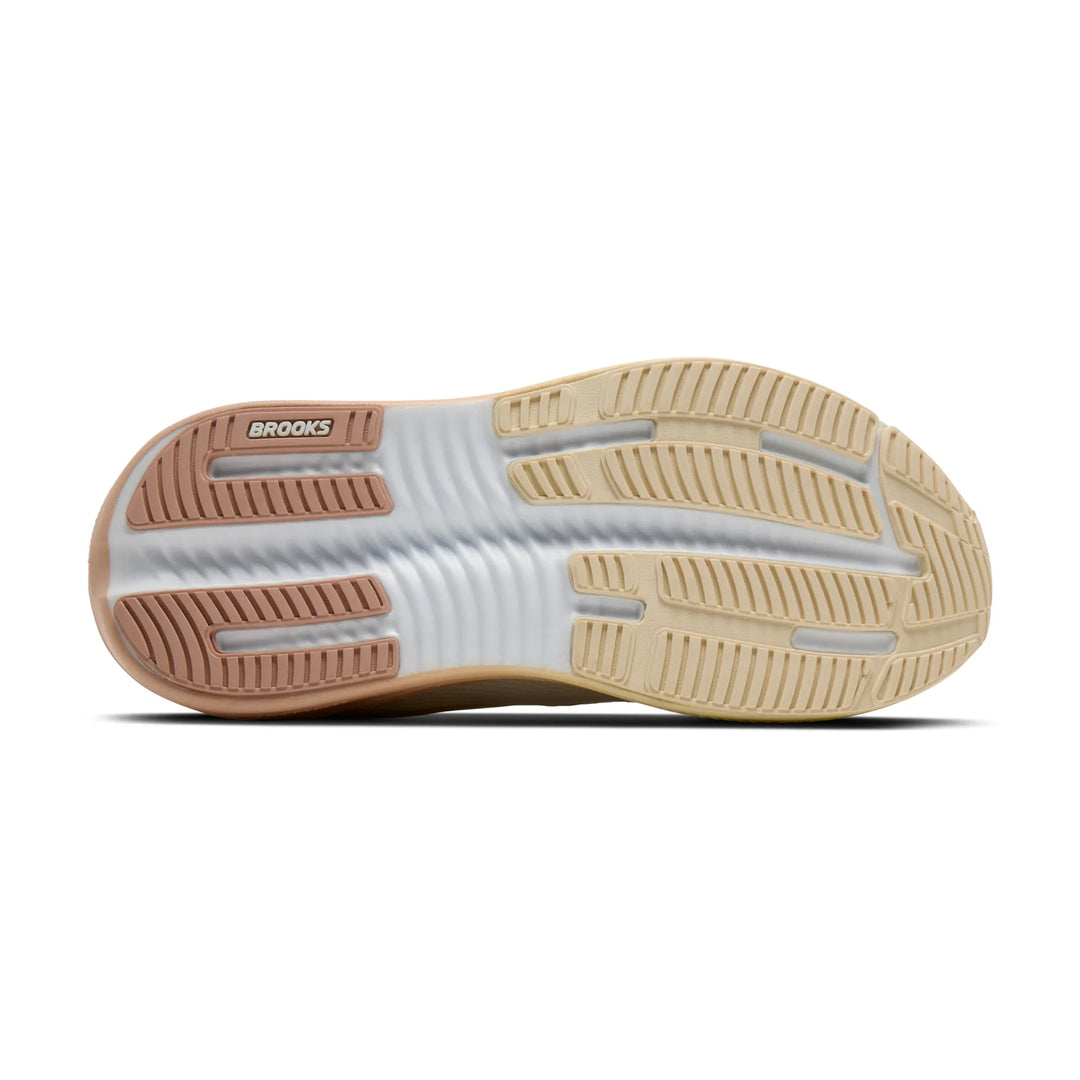 brooks ghost max 4 wide women's | white rose rutabaga