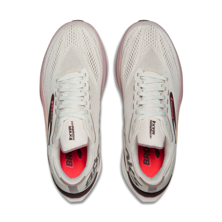 brooks hyperion max 4 women's | coconut raisin pink
