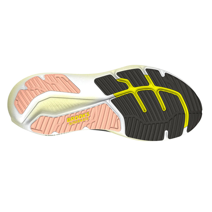 brooks glycerin gts 23 women's | black peach nightlife