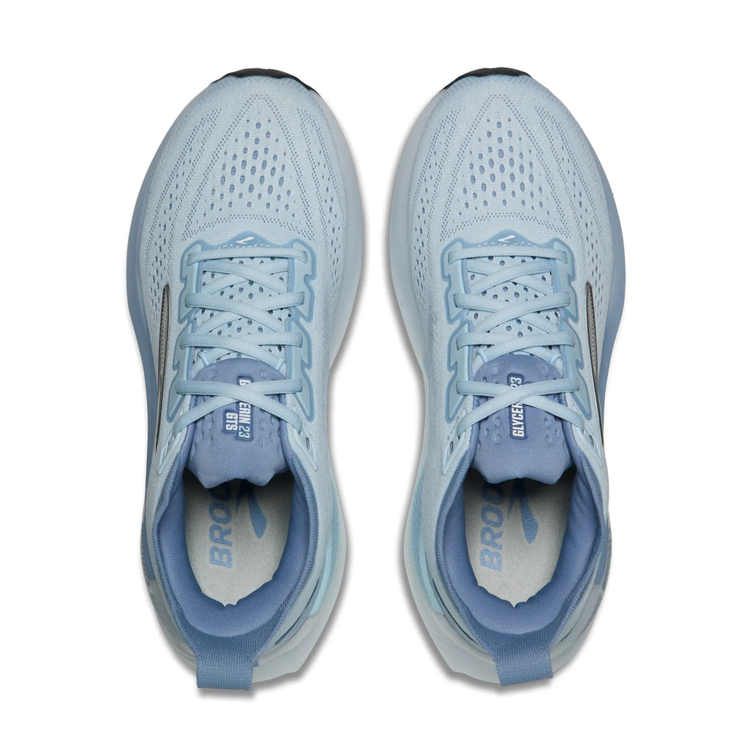 brooks glycerin gts 23 women's | nantucketbreeze rain clear