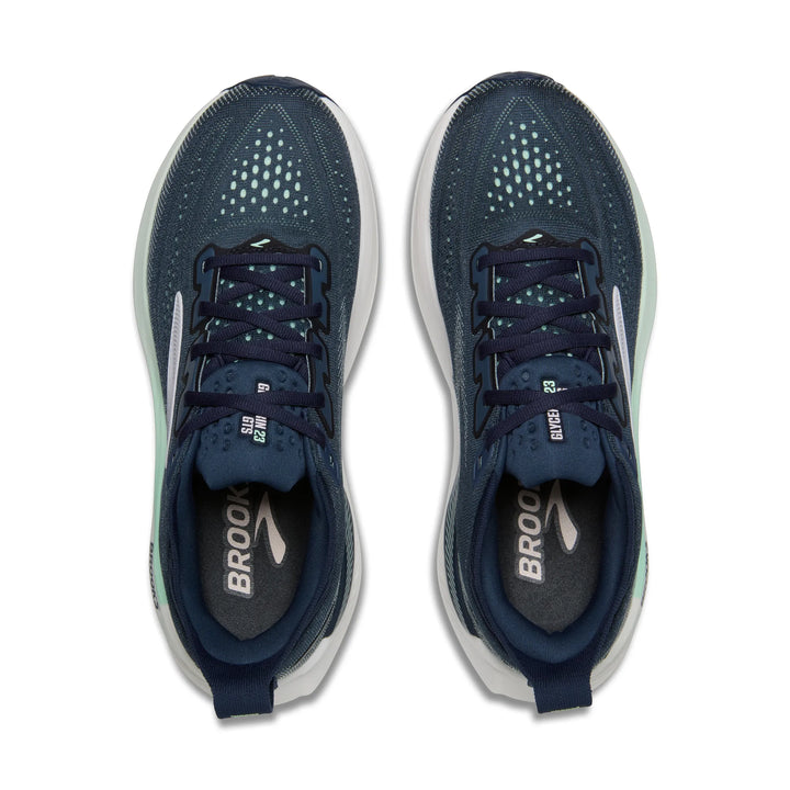 brooks glycerin gts 23 women's | spellbound/yucca/pink