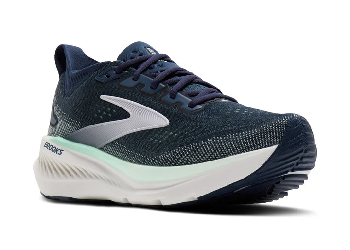 brooks glycerin gts 23 wide women's | spellbound/yucca/pink