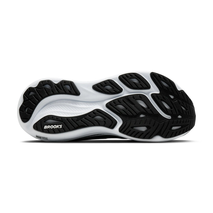 brooks adrenaline gts 26 wide women's | black grey white