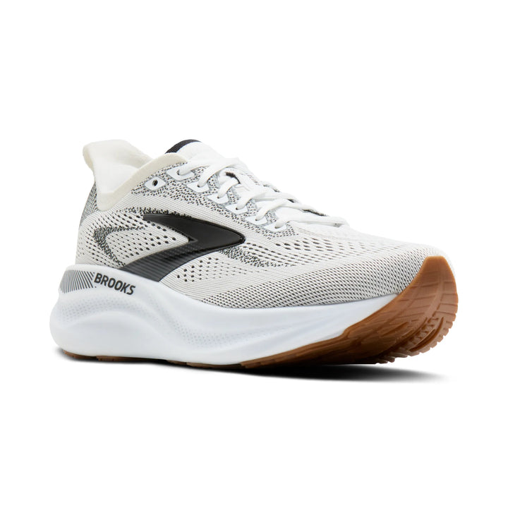 brooks adrenaline gts 26 wide women's | white black gum