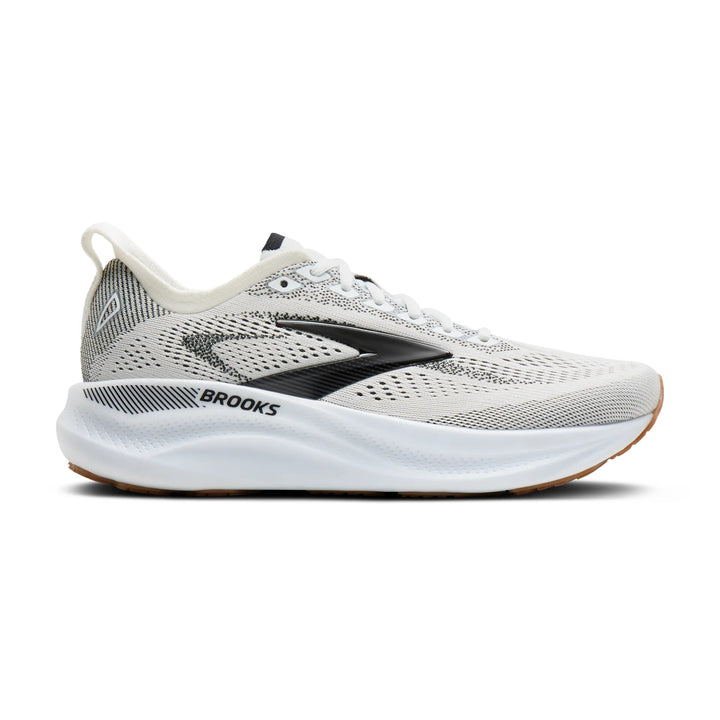 brooks adrenaline gts 26 wide women's | white black gum