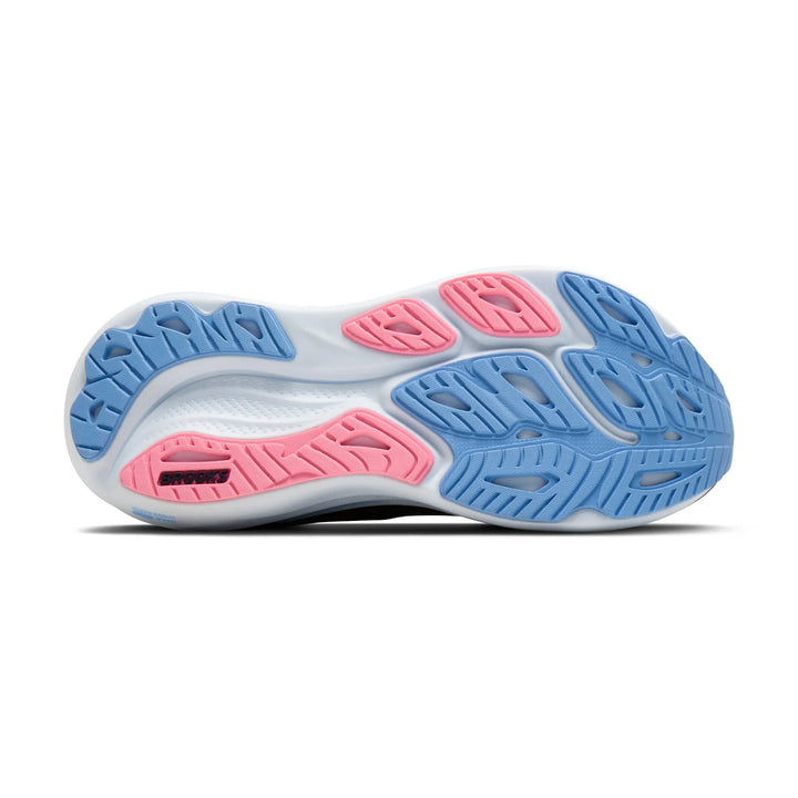 brooks adrenaline gts 26 wide women's | navy cornflower pink