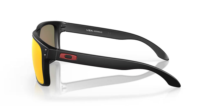 oakley holbrook xl sunglasses | matte black prizm ruby