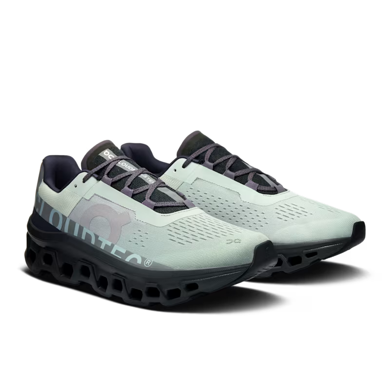 on cloudmonster men's | glacier black