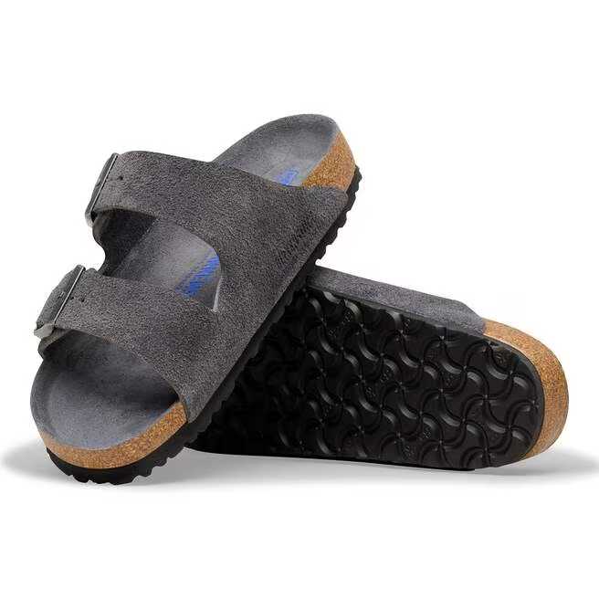 birkenstock arizona soft footbed | charcoal