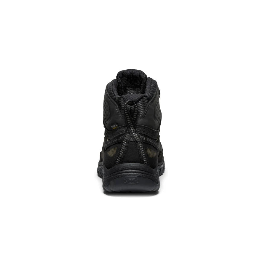 keen targhee iv waterproof hiking men's | triple black