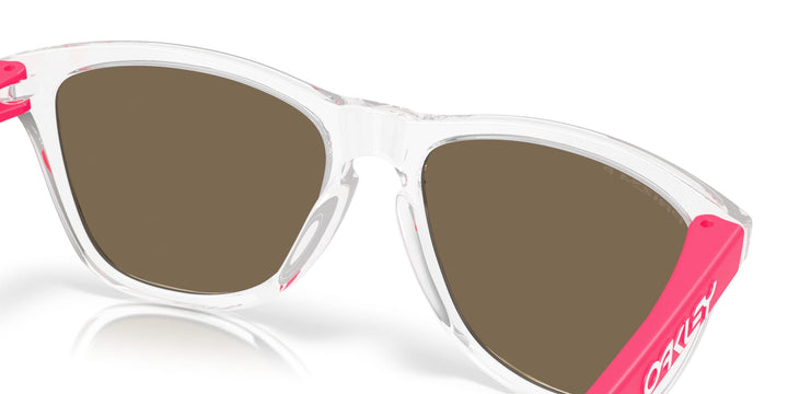oakley frogskins neon pop collection sunglasses | clear