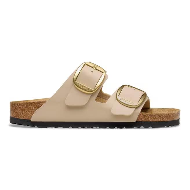 birkenstock arizona big buckle women's | sandcastle
